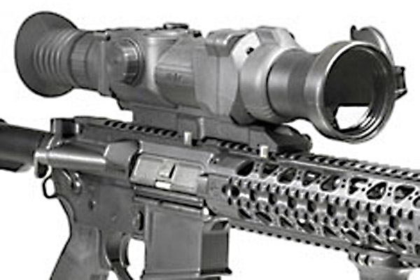 AR-10 with thermal scope