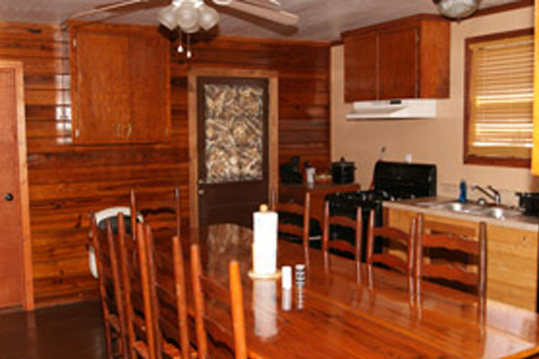 Dining area at Mossey Creek